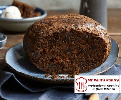 Clootie Dumpling - An Original Scottish Recipe – Mr Paul's Pantry Clootie Dumpling Recipe, Clootie Dumpling, Paul Cook, Plain Cake, Scottish Recipes, Professional Cooking, Dumpling Recipe, Golden Syrup, Cake Flour