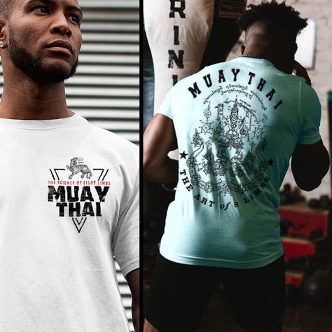 Thai Boxing Tiger Tattoo T-Shirt | Fighter Apparel Muay Thai T Shirt, Muay Thai Martial Arts, Thai Box, Tiger Images, Tattoo T Shirt, Tiger Tattoo Design, Muay Thai Training, Warrior Within, Yantai