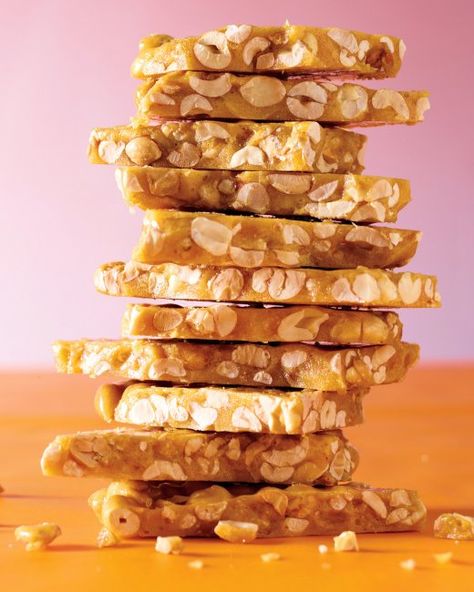 Peanut Brittle from Martha Stewart Peanut Brittle Recipe, Easy Candy Recipes, Brittle Recipes, Christmas Candy Recipes, Bliss Balls, Peanut Brittle, Homemade Candies, Recipe Video, Christmas 2023