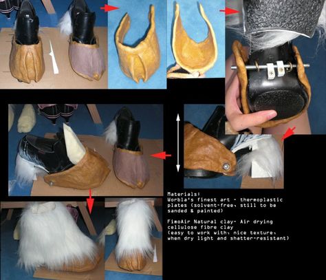 Faun Hooves, Satyr Costume, Faun Costume, Hoof Shoes, Fursuit Tutorial, Ren Faire Costume, Diy Sy, Halloween Makeup Diy, Pretty Halloween