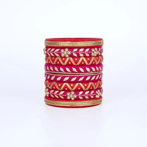 Calling on all brides for 2024/2025- want something unique to create everlasting memories on your special day? You have a vast range of gorgeous handmade bangles to choose from, OR go one step further and custom design your bespoke set with us @thebangle_boutique Indian Housewarming, Silk Thread Earrings Designs, Silk Thread Bangles Design, Thread Bangles Design, Unique Bangle, Womens Bangles, Silk Thread Bangles, Wedding Red, Thread Bangles