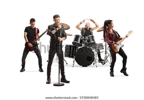 Band Performing, Band Photoshoot, Bass Guitarist, Female Guitarist, Human Poses Reference, Human Poses, Music Band, Band Posters, All Love