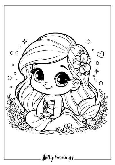 24+ Ariel Coloring Pages With Freee Printables for Kids Mermaid Colouring, Ariel Color, Ariel Coloring Pages, Baby Ariel, Printables For Kids, Mermaid Coloring Pages, Mermaid Coloring, Disney Drawings, Colouring Pages