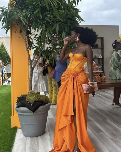 Orange Dress, Wedding Guest, A Woman, Orange, On Instagram, Black, Instagram