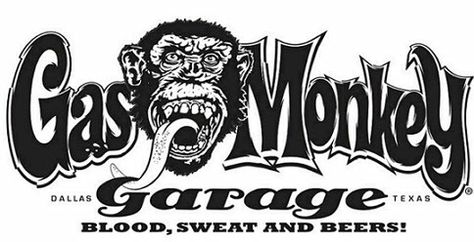 Fast and Loud Gas Monkey Garage Logo, Garage Logo, Monkey Logo, Monkey Stickers, Gas Money, Monkey Garage, Gas Monkey Garage, Free Gas, Gas Monkey