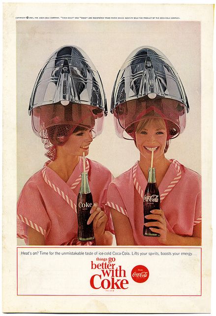 Coca-cola.. lifts your spirits and your energy. For those hard days at the salon! John Pemberton, Coke Ad, Coca Cola Ad, Vintage Coke, Funny Commercials, American Graffiti, Coke Cola, Vintage Coca Cola, Images Vintage