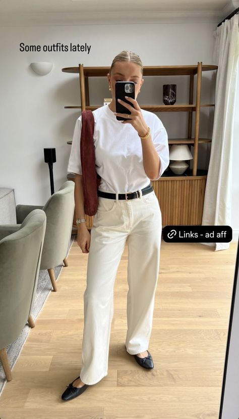 Linen White Pants Outfit, White Pants Outfit Work, Linen White Pants, Winter Inspo Outfits, Lydia Tomlinson, Pants Outfit Work, White Pants Outfit, Blazer Outfits For Women, Outfit Work