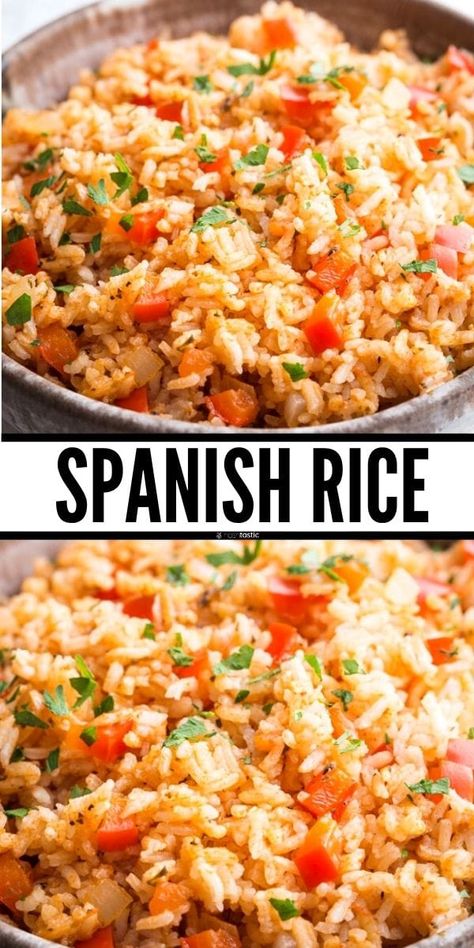 Healthy Spanish Rice Clean Eating, Healthy Spanish Rice Recipe, Gluten Free Spanish Rice Recipe, Low Sodium Rice Side Dishes, Sofrito Rice Recipes, Gluten Free Spanish Rice, Savoury Rice Recipes Side Dishes, Low Sodium Spanish Rice, Is Rice Gluten Free