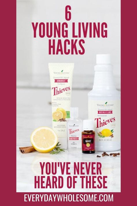 Thieves Dishwasher Detergent Hack, Essential Oil Tips And Tricks, Diy Young Living Recipes, Young Living Cleaning Recipes, Young Living Laundry Detergent, Essential Oil Hacks, Thieves Cleaning, Raven Essential Oil, Diffuser Blends Young Living