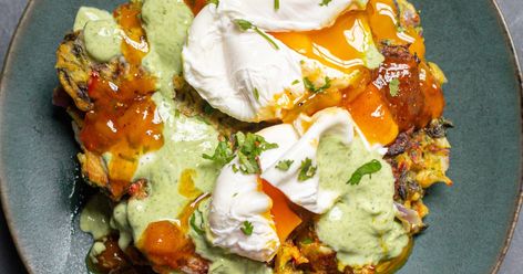 MOB Kitchen — Leftover Dal Fritters Picky Bits, Mob Kitchen, Perfect Poached Eggs, Soft Egg, Grated Potato, Egg Recipe, Poached Egg, Poached Eggs, Egg Recipes