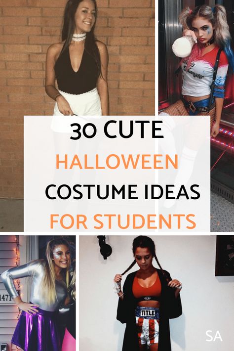 Halloween is one of the most important holidays in college that will create lasting memories. Here are 30 Insta-worthy Halloween costume ideas for college students.The best halloween costume ideas that I ever seen. #collegehalloween #collegehalloweencostume Diy College Halloween Costumes, Halloween Costumes For College Students, Hottest Halloween Costumes, Costume Ideas For College, Clueless Halloween Costume, Easy College Halloween Costumes, Halloween Costumes For College, College Halloween Costume Ideas, Diy College