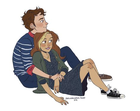 by plasticnaturedraws on tumblr Anna And The French Kiss Fan Art, Anna Oliphant, Ya Books Romance, Anna And The French Kiss, Stephanie Perkins, French Kids, Photo Widget, Book Fanart, Book Wall Art