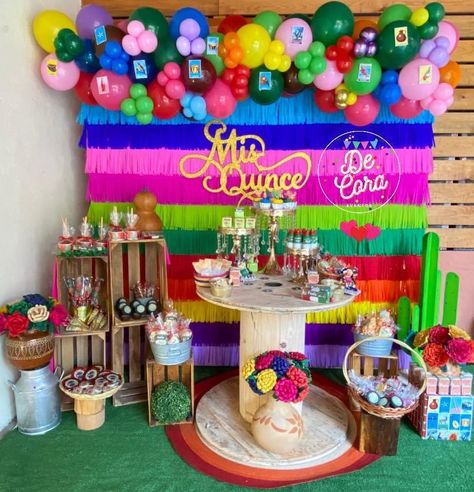 Lucha Libre Party, Mexican Dessert Table, Mexico Party, Mexican Baby Shower, Zoo Birthday Party, Mexican Birthday Parties, Mexican Fiesta Party, Fiesta Birthday Party, Mexican Birthday