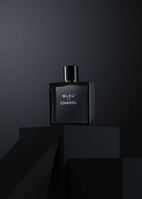 Chanel Bleu, Perfume Quotes, Fragrance Photography, Black Perfume, Perfume Photography, Cosmetics Photography, Beauty Products Photography, Still Life Photographers, Perfume Fragrance