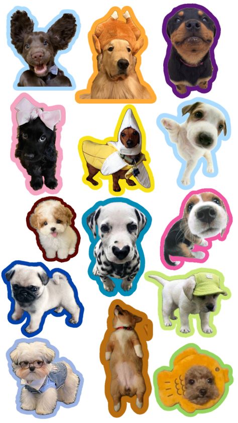 Dog Stickers, Magnets, Dogs