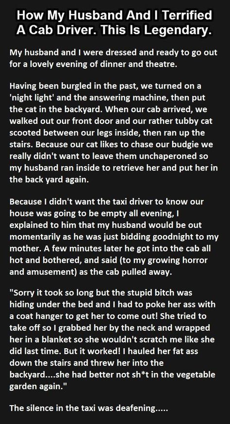 How My Husband And I Terrified A Cab Driver. This Is Legendary funny jokes story lol funny quote funny quotes funny sayings joke humor stories hilarious funny jokes Jokes For Teens, Joke Stories, Teen Humor, Short Humor, Memes Humor, Funny Short, Can't Stop Laughing, George Clooney, Laughing So Hard