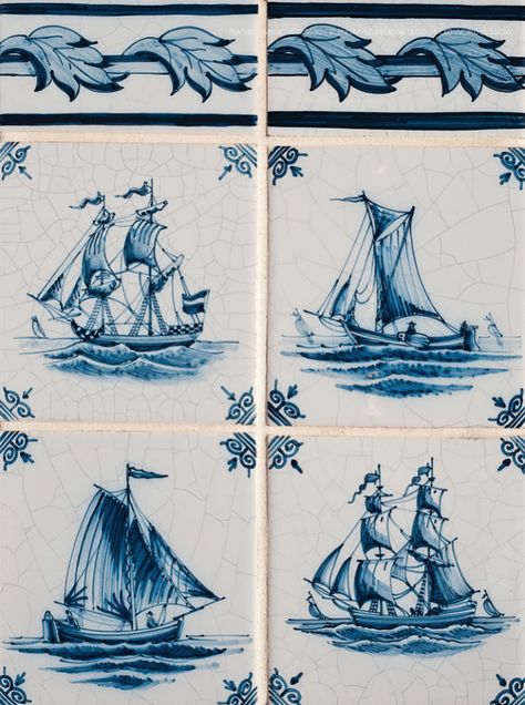 Delft Dutch Tile | Delft Dutch Ceramic Tile Collection Dutch Ceramic, Dutch Tiles, Tile Spacers, Handcrafted Tile, Delft Tiles, Glazed Ceramic Tile, Glazed Tiles, Asthma Attacks, Travertine Tile