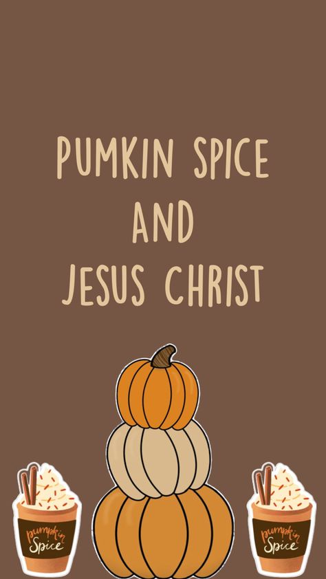 Pumpkin spice wallpaper Jesus Christ fall Jesus Pumpkin, Background Jesus, Fall Wallpaper, Pumpkin Spice, Wallpaper Backgrounds, Jesus Christ, Jesus, Quick Saves