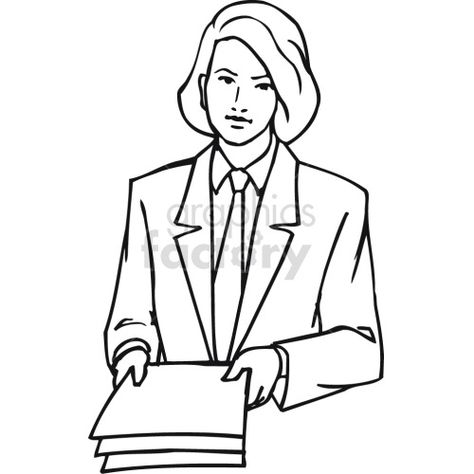 female lawyer holding case files black white clip art Female Lawyer Drawing, Lawyer Drawing Woman, Business Woman Drawing Sketch, Lawyer Drawing Easy, Lawyer Clipart, Lawyer Drawing, Lawyer Art, Tie Drawing, Female Lawyer