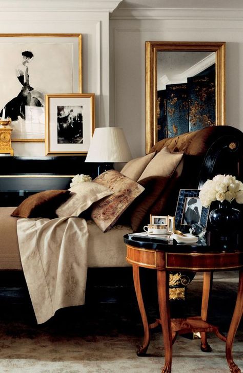 Ralph Lauren Bedroom, Paisley Bedding, Traditional Bedroom, Home Goods Decor, Beautiful Bedrooms, Home Fashion, Home Staging, Decoration Design, Bedroom Inspirations