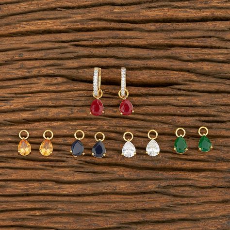 Gold Changeable Earrings, Changable Stone Earrings, Changable Stone Earrings Gold, Changing Stone Earrings Gold, Stone Changeable Gold Earrings, Changeable Earrings Gold, Kids Earrings Gold Indian, Daily Wear Earrings Gold Indian, Stone Earrings Gold