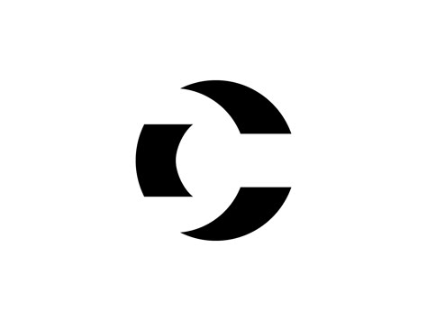 Giovanni Linzas, Brand Identity Designer - A letter C logo made for fun. One of my favourite logos, because it has a perfect shape. Letter C Logo Design Ideas, C C Logo Design, One Letter Logo, C Logo Design Letter, C Logo Design Ideas, C Letter Design, C Typography, I Logo Design, Letter C Design