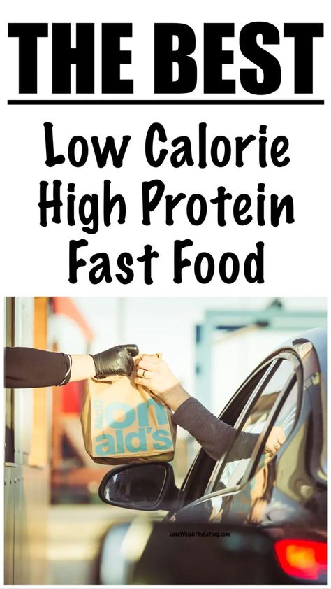 Ww Low Point Fast Food, Fast Food High Protein, Fast Food Macros, High Protein Low Calorie Fast Food, Calorie Deficit Fast Food, High Protein Fast Food Options, Low Calorie Fast Food Options, Protein Fast Food, High Protein Fast Food