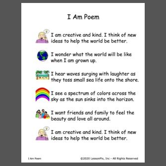 I Am Poem Who Am I Poem, I Am Poem Template, I Am Poem, Poem Titles, Poem Template, Good Citizen, Reading Material, Grade 3, Classroom Ideas