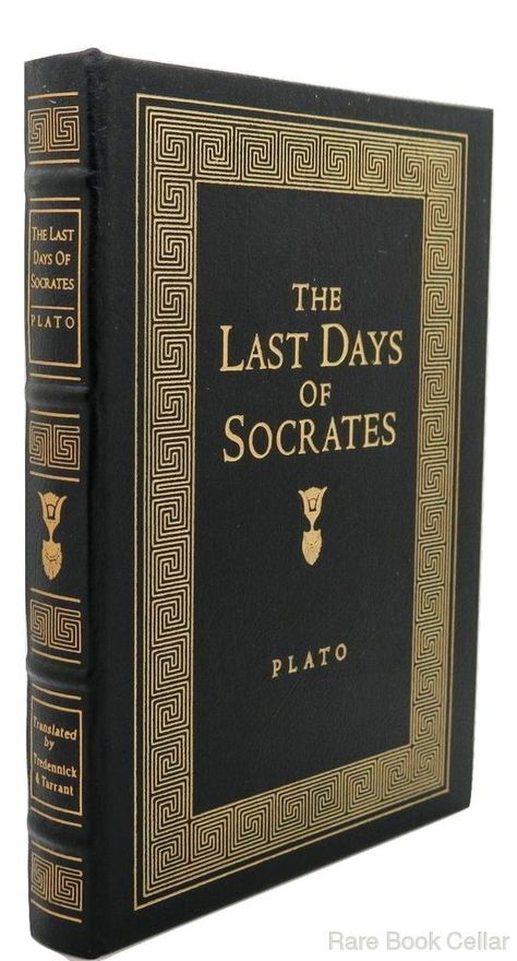 Easton Press Books, Studying Library, Easton Press, Illuminated Manuscripts, Socrates, Last Days, Book Case, Illuminated Manuscript, Philosophers