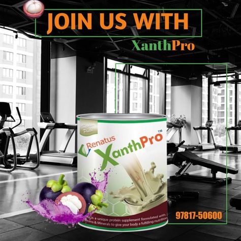 RENATUS WELLNESS NEW PRODUCT XANTHPRO PROTEIN Renatus Wellness, New Product, Nutrition, Quick Saves