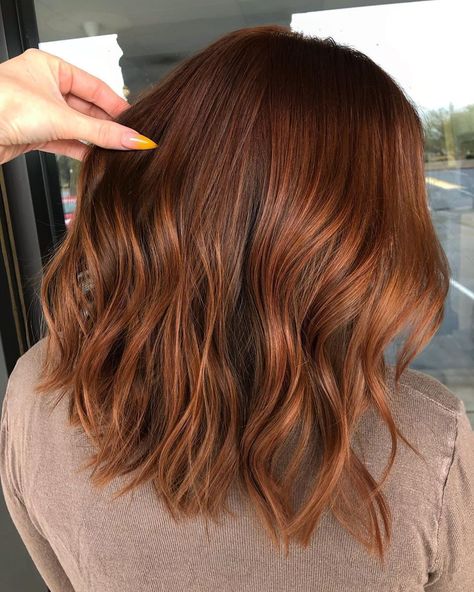 The latest hair shade we're obsessed with? Ginger beer 🍂🎃Stylist @coloredbyliz used @pulpriothair Faction8 to create this tonal masterpiece. Ginger Beer Hair Color, Red Hair Bob Cut, Red Bob Hairstyles, Red Bob Haircut, Red Bob Hair, Beer For Hair, Hair Shade, Red Bob, Latest Hair