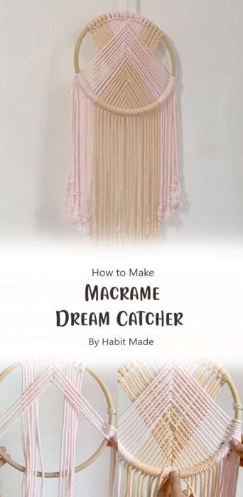 Lovely DIY Dream Catcher Macrame Free Tutorial Ideas - Carolinamontoni.com How To Make Dreamcatchers Step By Step, Macrame Dream Catcher Diy Tutorials Free, How To Make Dreamcatcher, Dream Catcher Patterns Step By Step Free, Yarn Dream Catcher Diy, Easy Macrame Dream Catcher, Diy Dream Catcher Tutorial Step By Step, How To Make Dream Catchers Step By Step, How To Make A Dream Catcher Step By Step