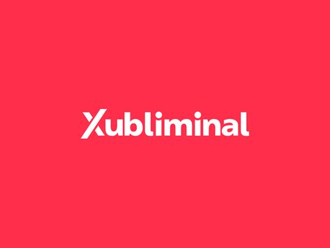 Xubliminal - Logo Reveal by Walter OP Logo Reveal Animation, Movement Reference, Animated Typography, Type Animation, Animated Logo, Animation Ideas, Op Logo, Logo Reveal, Motion Graphics Design