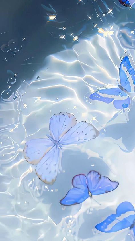 Blue Butterfly Aesthetic Wallpaper Iphone, Blue Aesthetic Wallpaper Butterfly, Blue Butterfly Wallpaper Aesthetic, Aesthetic Wallpaper Butterfly, Blue Butterfly Aesthetic, Wallpaper Blur, Ipad Mini Wallpaper, Aesthetic Wallpapers Iphone, Phone Wallpaper Iphone