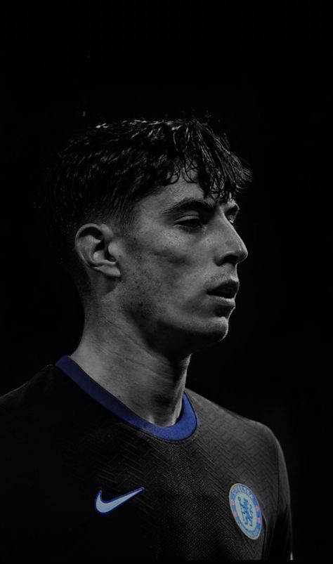 Kai Havertz Aesthetic, Kai Havertz Wallpaper, Havertz Wallpaper, Havertz Chelsea, Wallpaper Corazones, Fade Haircut Curly Hair, Cr7 Vs Messi, Cr7 Jr, Kai Havertz