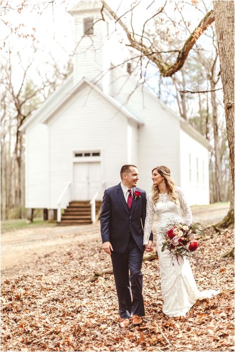 Tall Flower Arrangements, Smoky Mountain Wedding, February 1st, Cades Cove, National Park Wedding, Wedding Site, Great Smoky Mountains National Park, East Tennessee, Rustic Chic Wedding