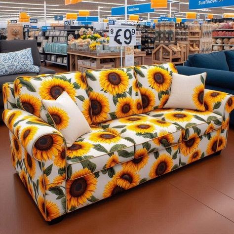 Sunflower Home Decor Living Room, Sunflower Interior Design, Sunflower Room Garden, Sunflower Bed Frame Amazon, Sunflower Chair, Sunflower Room, Fantasy Town, Built In Shelves Living Room, Built In Shelves