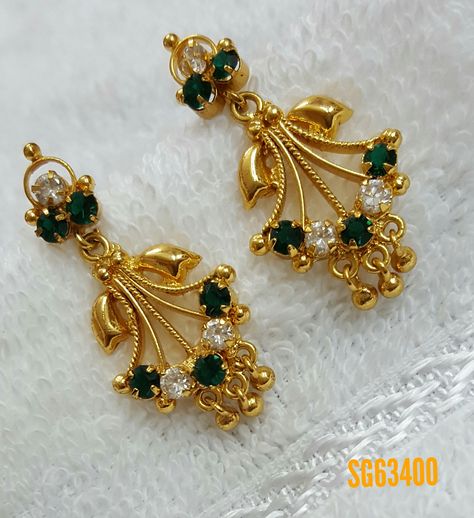 IMPON 1GM GOLD PLATED EARRINGS COD SERVICE AVAILABLE , WHATSAPP FOR ORDERS AND DETAILS 9344576637 OR 9344876637 WEBSITE LINK IN BIO -CHECK FOR OUR PRODUCTS CATALOG #mumbaidiaries #seemumbai #mumbaievents #mumbaimakeupartist #mumbaishopping #mumbaishoppingdiaries #shoppingonline #indiaonlineshopping Dailywear Earrings Gold Indian, Earrings Gold Indian, Diamond Earrings Indian, Coral Jewelry Set, Aloo Recipes, Cutwork Blouse, Simple Gold Earrings, Mangalsutra Design, Black Beads Mangalsutra