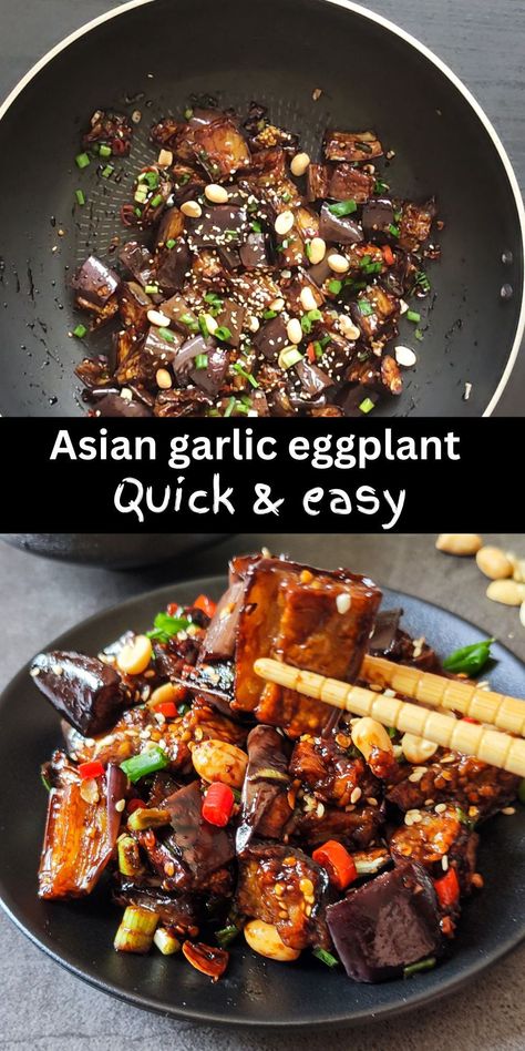 Chinese Eggplant And Tofu Recipes, How To Cook Chinese Eggplant, Vegan Chinese Eggplant Recipes, Japanese Eggplant Recipe Stir Fry, Teriyaki Eggplant Recipes, Chinese Eggplant Recipes Healthy, Eggplant Recipes Chinese Style, Filipino Eggplant Omelet, Eggplant Chinese Style