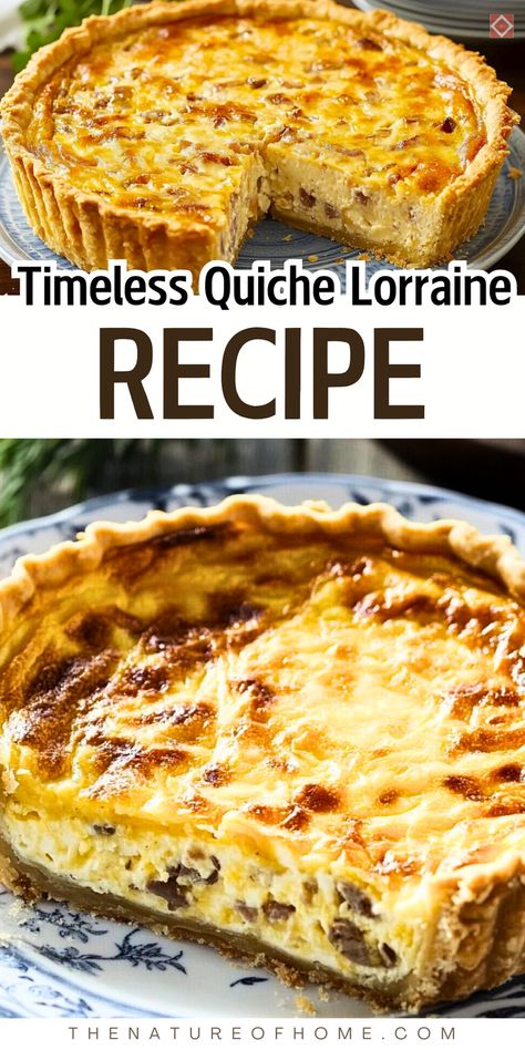 Try this Quiche Lorraine recipe for a dish that’s elegant yet simple! With creamy custard, smoky bacon, and a buttery crust, it’s a French classic that fits any meal. Save this pin to make a quiche that’s always a hit. Quiche Lorraine Recipe Easy, Best Quiche Recipe Ever, Pie Savory, Fancy Appetizer Recipes, Quiche Lorraine Recipe, Balanced Meal Plan, Fancy Appetizers, Egg Custard, French Classic