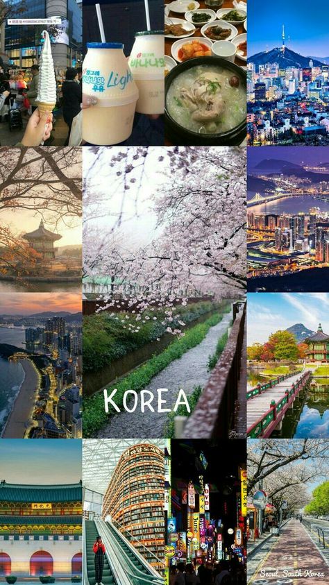 South Korea Manifestation, Travel In South Korea, Travelling To South Korea, Travel Aesthetic South Korea, Live In Korea Aesthetic, Traveling To South Korea, Travelling To Korea, Korea Vision Board, Korea Beautiful Places