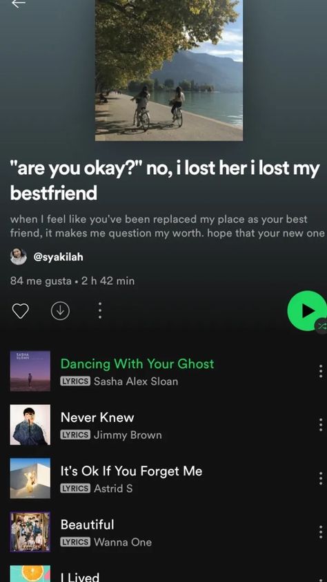 Songs About Best Friends Playlist, Spotify Playlist Names Best Friend, Spotify Playlist Names For Best Friends, Friend Playlist Names, Songs About Losing A Friend, Songs For Losing Your Best Friend, Best Spotify Playlists For Every Mood, Playlist Names For Friends, Songs About Losing Your Best Friend