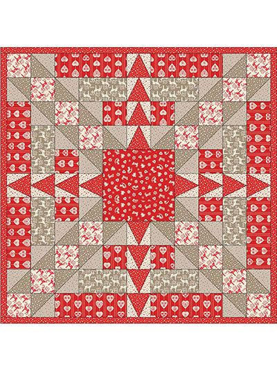 Criss-Cross Celebration Quilt Pattern Block Quilt, Tshirt Quilt, Medallion Quilt, Scandi Christmas, Lap Quilts, Miniature Quilts, Holiday Quilts, Doll Quilt, Star Quilts