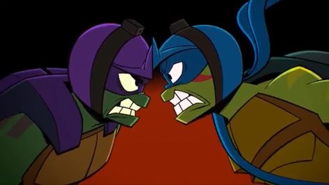 Rottmnt Disaster Twins, Tmnt Screenshots, Disaster Twins, Mestre Splinter, Turtle Time, Tmnt Leo, Donatello Tmnt, Turtle Tots, Ninja Turtles Funny