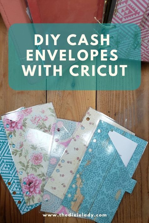 DIY Cash Envelopes with Cricut: Laminated with Tabs - The Dixie Lady Money Envelope Template Cricut, Cricut Cash Envelopes, Diy Budget Envelopes, Diy Laminated Cash Envelopes, How To Make Laminated Cash Envelopes, Laminated Envelopes Diy, Diy Budget Planner Cash Envelopes, How To Make Cash Envelopes, Cash Envelope System Diy