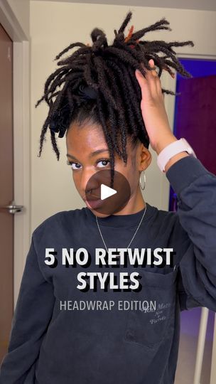 Dreadlock Hairstyles No Retwist, Hairstyles For Locs No Retwist, Locs No Middle Part, No Twist Loc Styles, Loc Styles No Retwist Medium, Loc No Retwist Styles, Loc Hairstyles No Retwist, Loc Hairstyles For Women No Retwist, Loc Styles Without Retwist