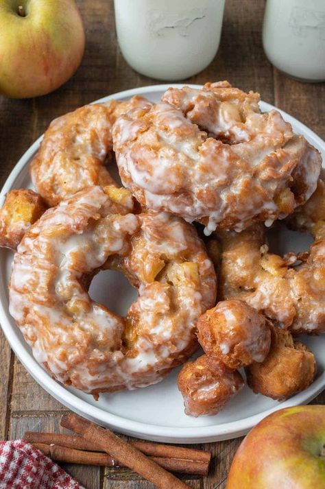 Apple Cider Donuts {Fried Recipe} - Butter Your Biscuit Apple Cider Doughnut Recipe, Donuts Fried, Apple Cider Glaze, Fall Donuts, Cider Donuts Recipe, Recipe Using Apples, Apple Cider Donuts Recipe, Best Apple Cider, Apple Cider Donuts Baked