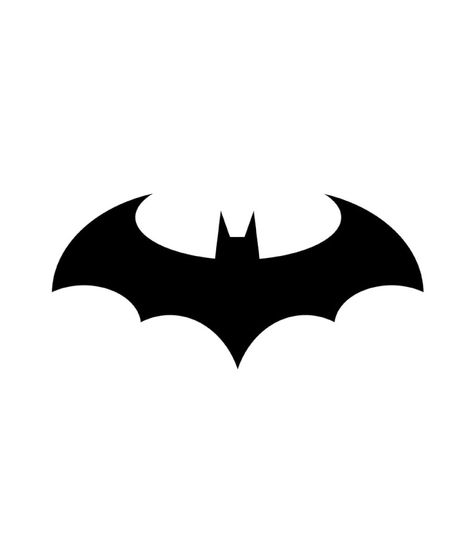 Batman New 52, Batman Logo Tattoo, Batman Decals, Batman Silhouette, Batman Stickers, Kraken Tattoo, Hero Tattoo, Easy Graffiti Drawings, Bat Symbol