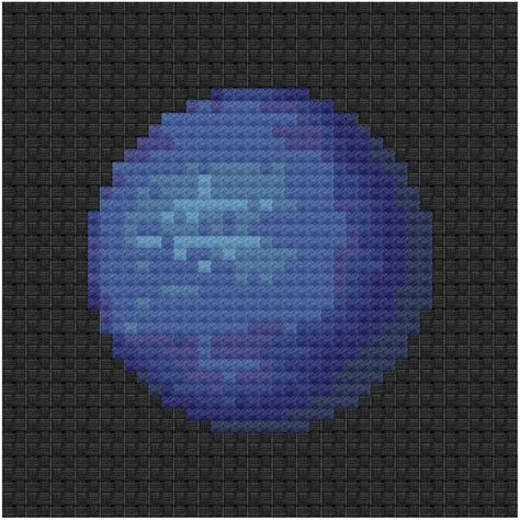 Planet Cross Stitch, Galaxy Cross, Moon Cross Stitch Pattern, Colorwork Chart, Moon Cross Stitch, 카드 디자인, Tapestry Crochet Patterns, Cute Embroidery, Beaded Crafts