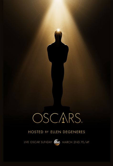 Award Poster, Oscar Night, Award Ideas, Oscar Award, Awards Night, Film Lovers, Graphic Design Ads, Typography Layout, Social Media Design Graphics